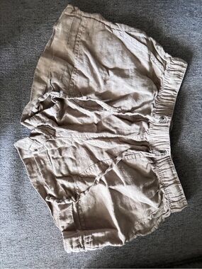 C&C California Linen Light Tan Shorts